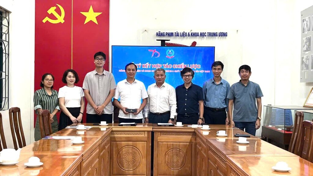Quỹ Hỗ trợ Nhân tài Việt Nam ký kết hợp tác chiến lược với Hãng phim Tài liệu và Khoa học Trung Ương