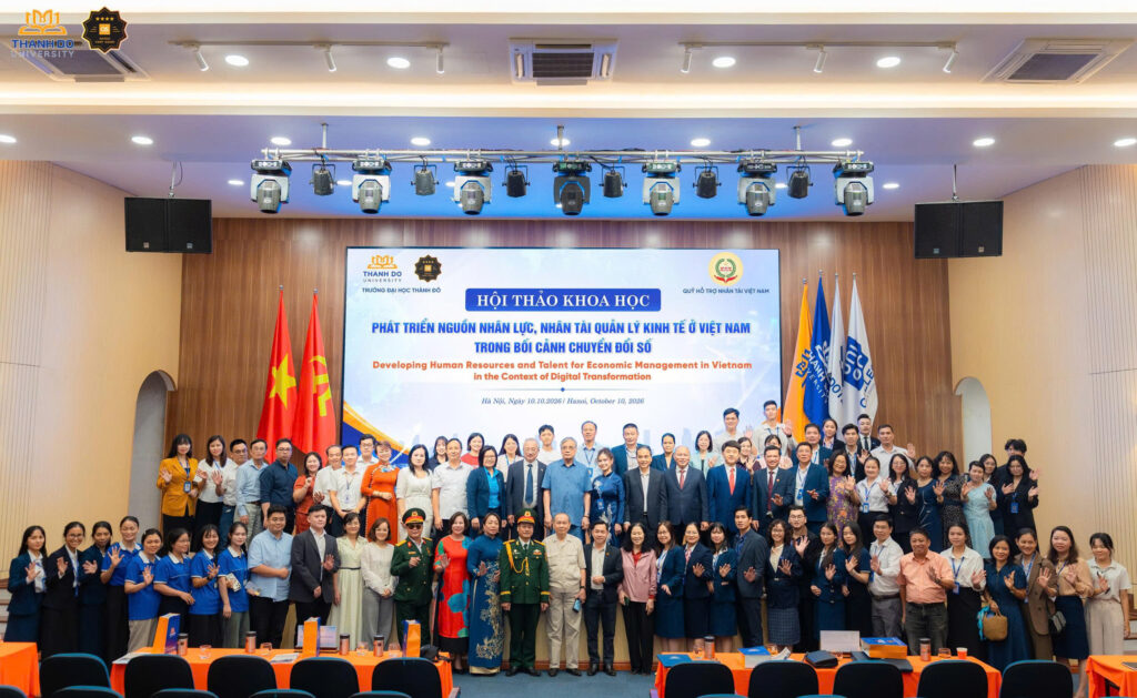 Tổ chức Hội thảo Khoa học: “Phát triển nguồn nhân lực, nhân tài quản lý kinh tế trong bối cảnh chuyển đổi số”